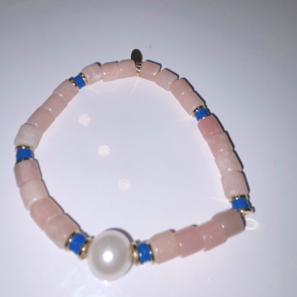 Serefina Kai Stretch Bracelet in Pink, Blue & Green - Picture 4 of 6